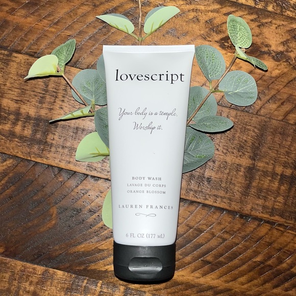 💕🆕💕Lauren Frances Full Size Lovescript Orange Blossom Foaming Body Wash - Picture 3 of 6